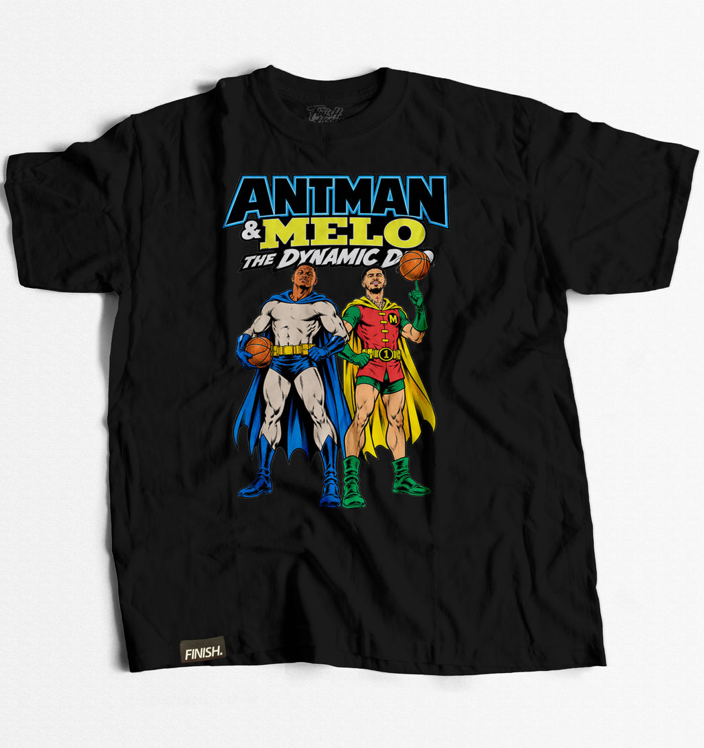 DYNAMIC DUO Tee - Basketball Graphic T-Shirt | FINISH Hoops Streetwear