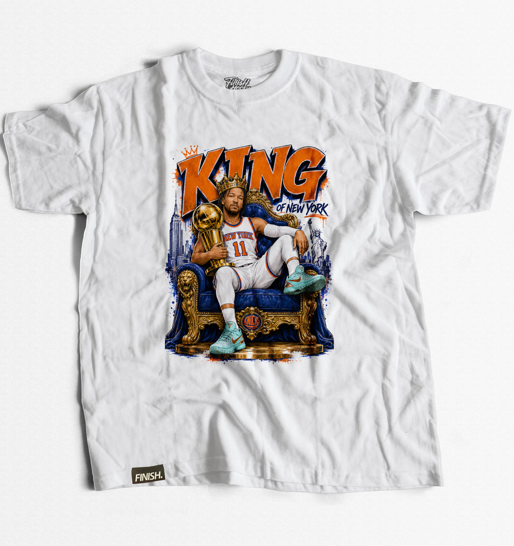 KING of New York - Basketball Graphic T-Shirt | FINISH Hoops Streetwear
