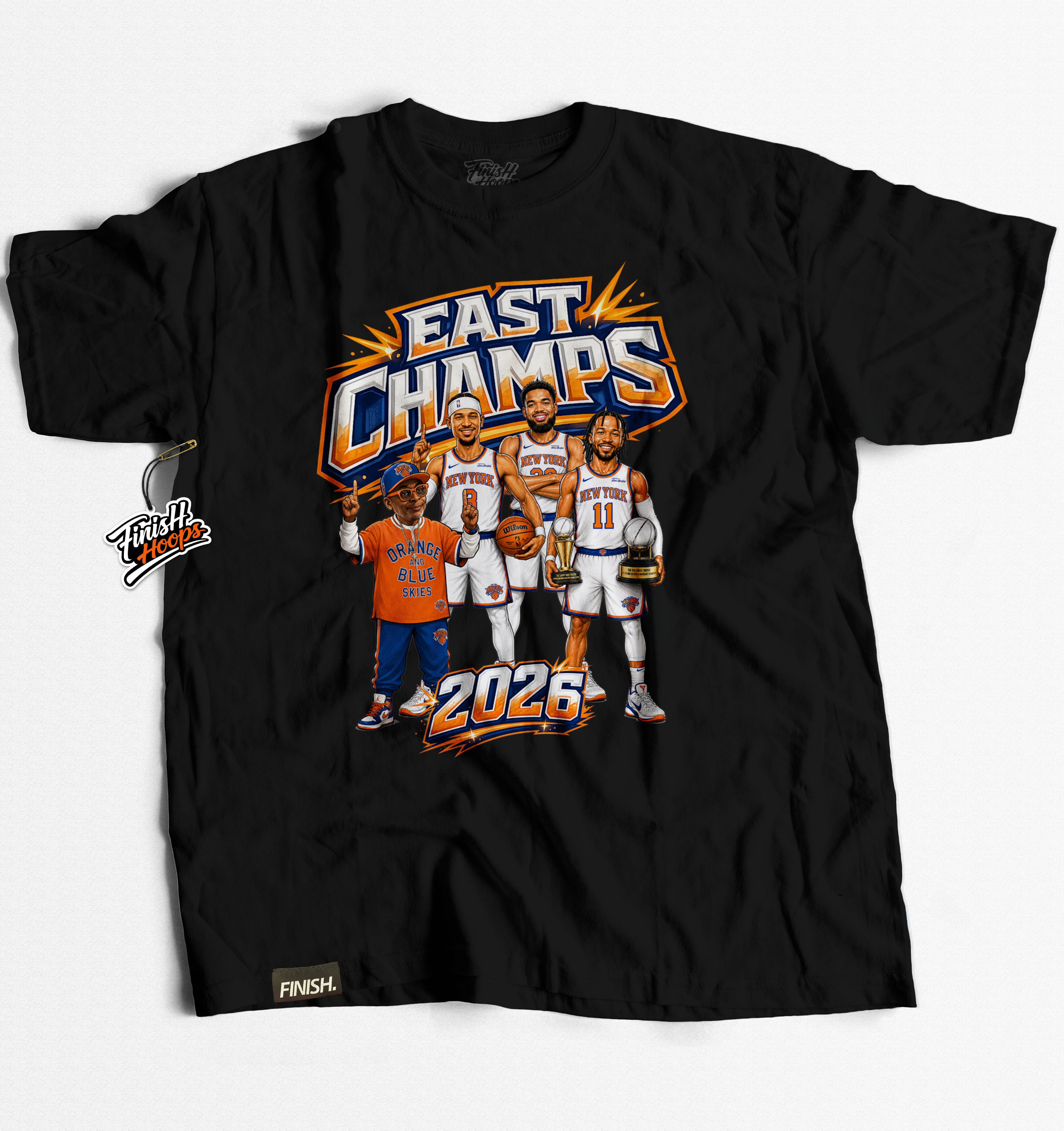 EAST CHAMPS Tee - Basketball Graphic T-shirt | FINISH Hoops Streetwear