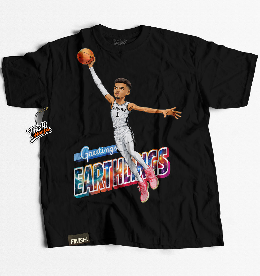GREETINGS – Basketball Graphic T-Shirt | FINISH Hoops Streetwear