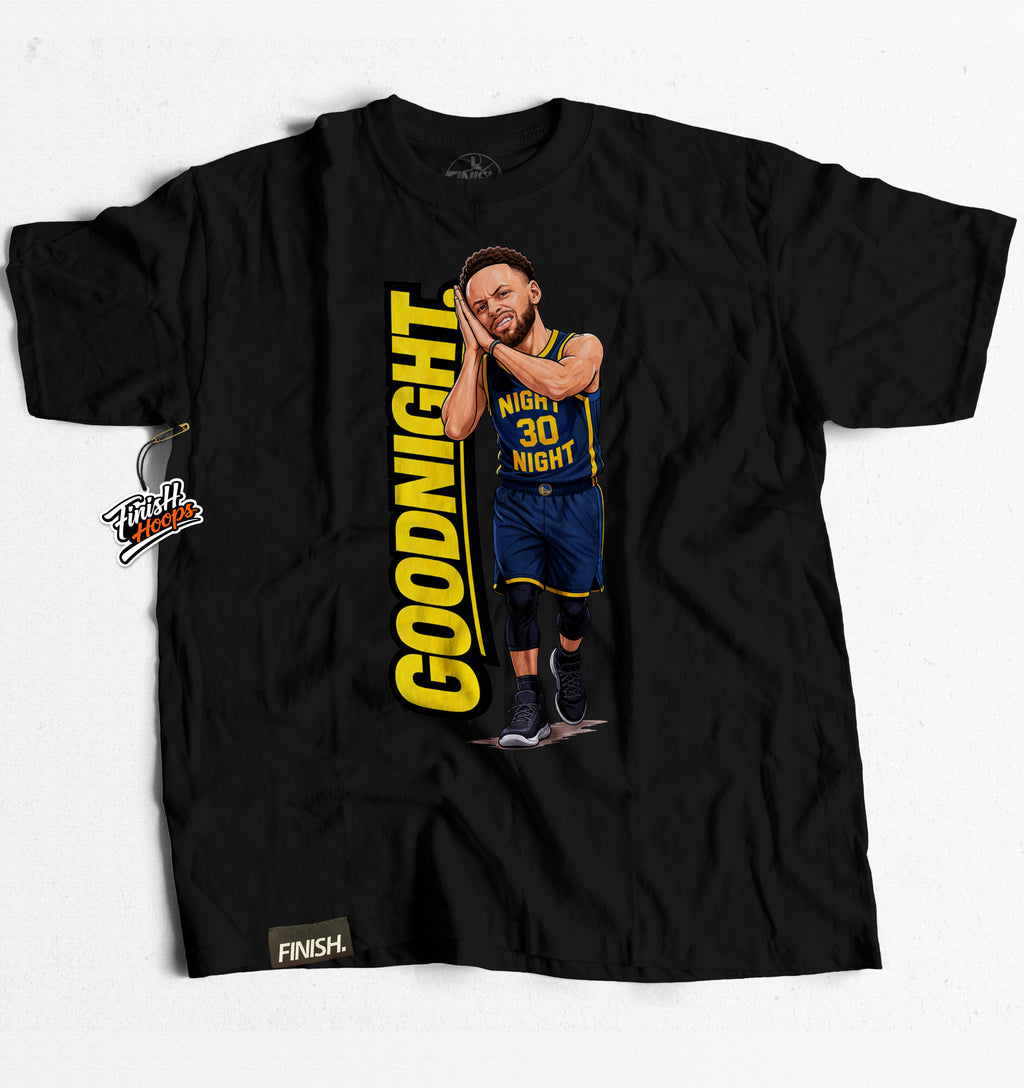 GOODNIGHT Tee – Basketball Graphic T-Shirt | FINISH Hoops Streetwear