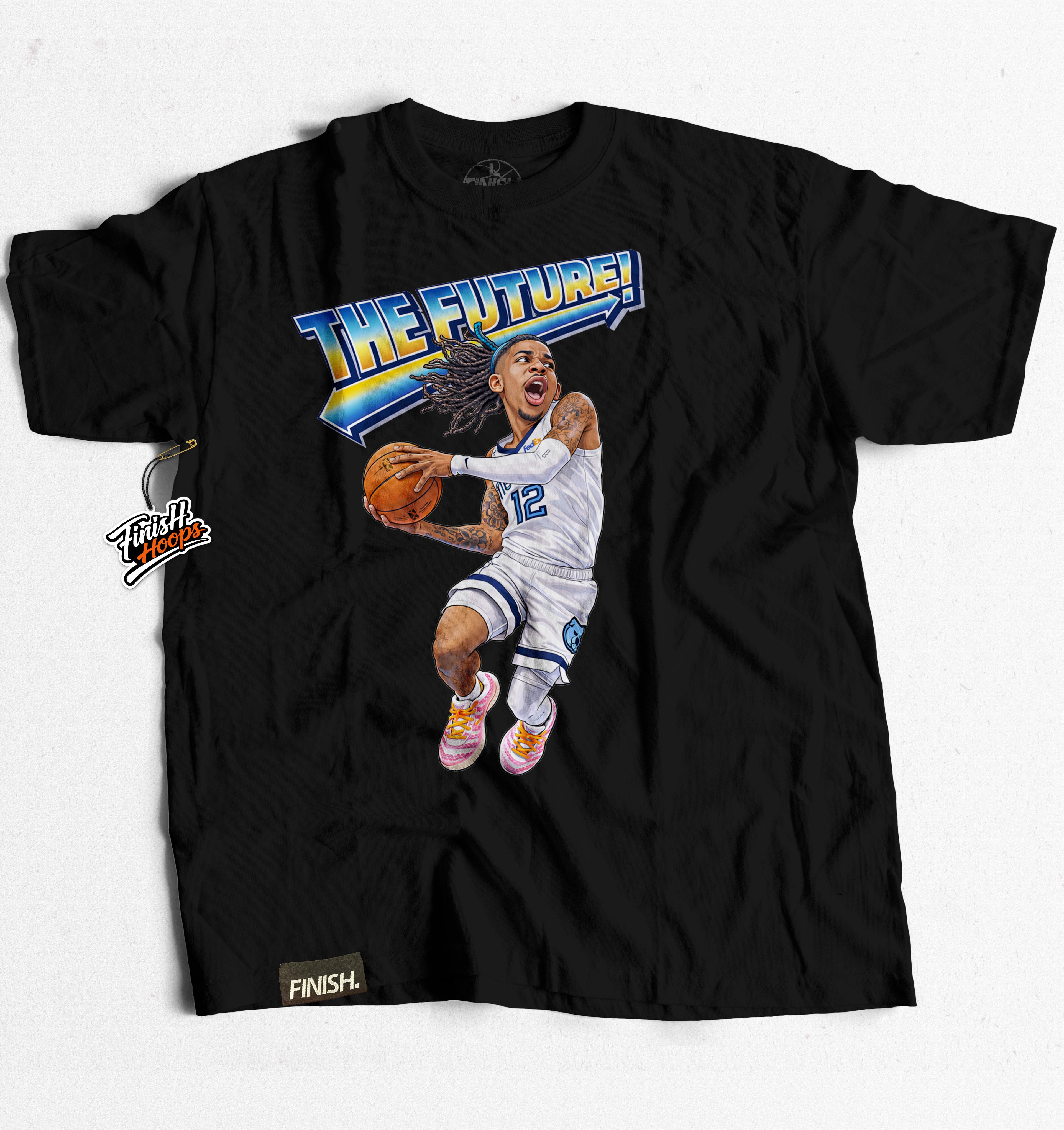 THE FUTURE Tee - Basketball Graphic T-Shirt | FINISH Hoops Streetwear