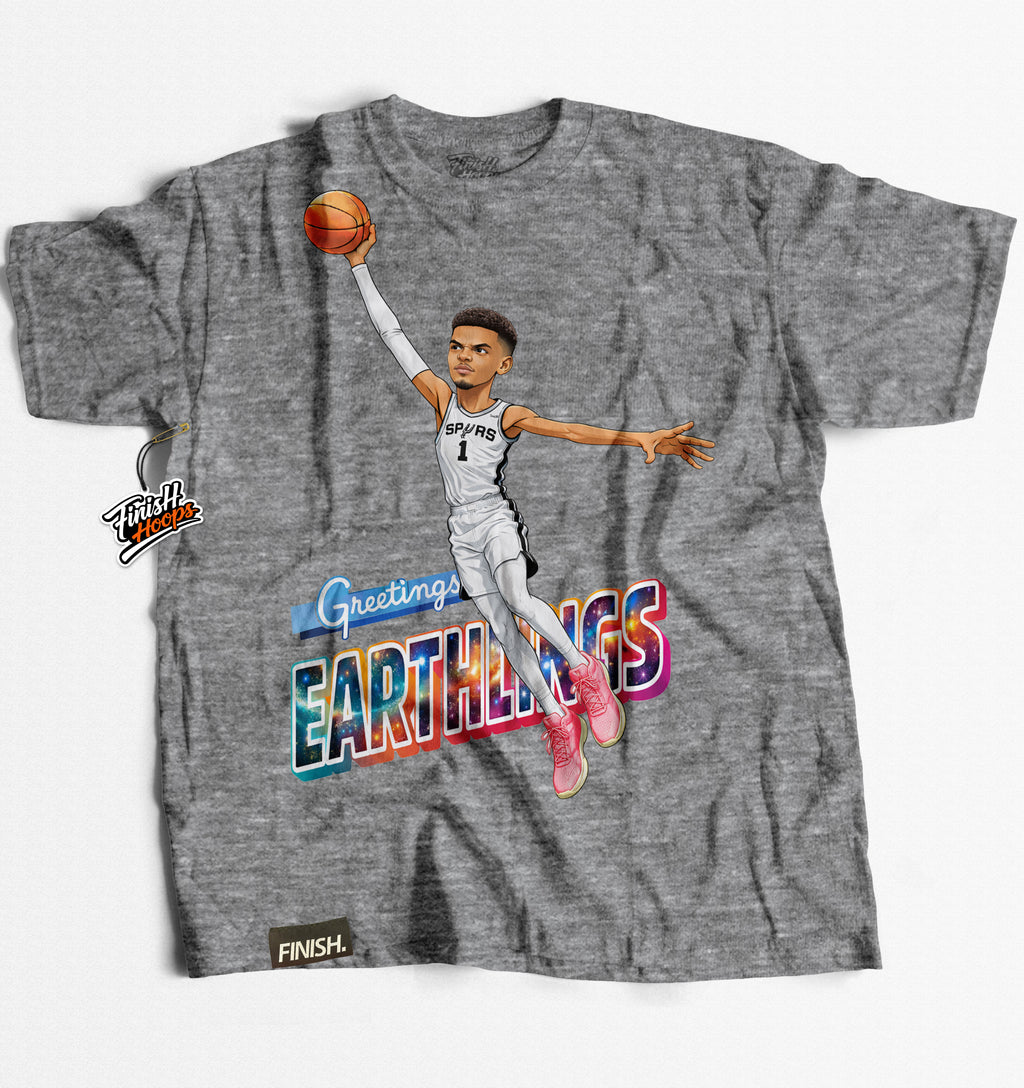 GREETINGS – Basketball Graphic T-Shirt | FINISH Hoops Streetwear