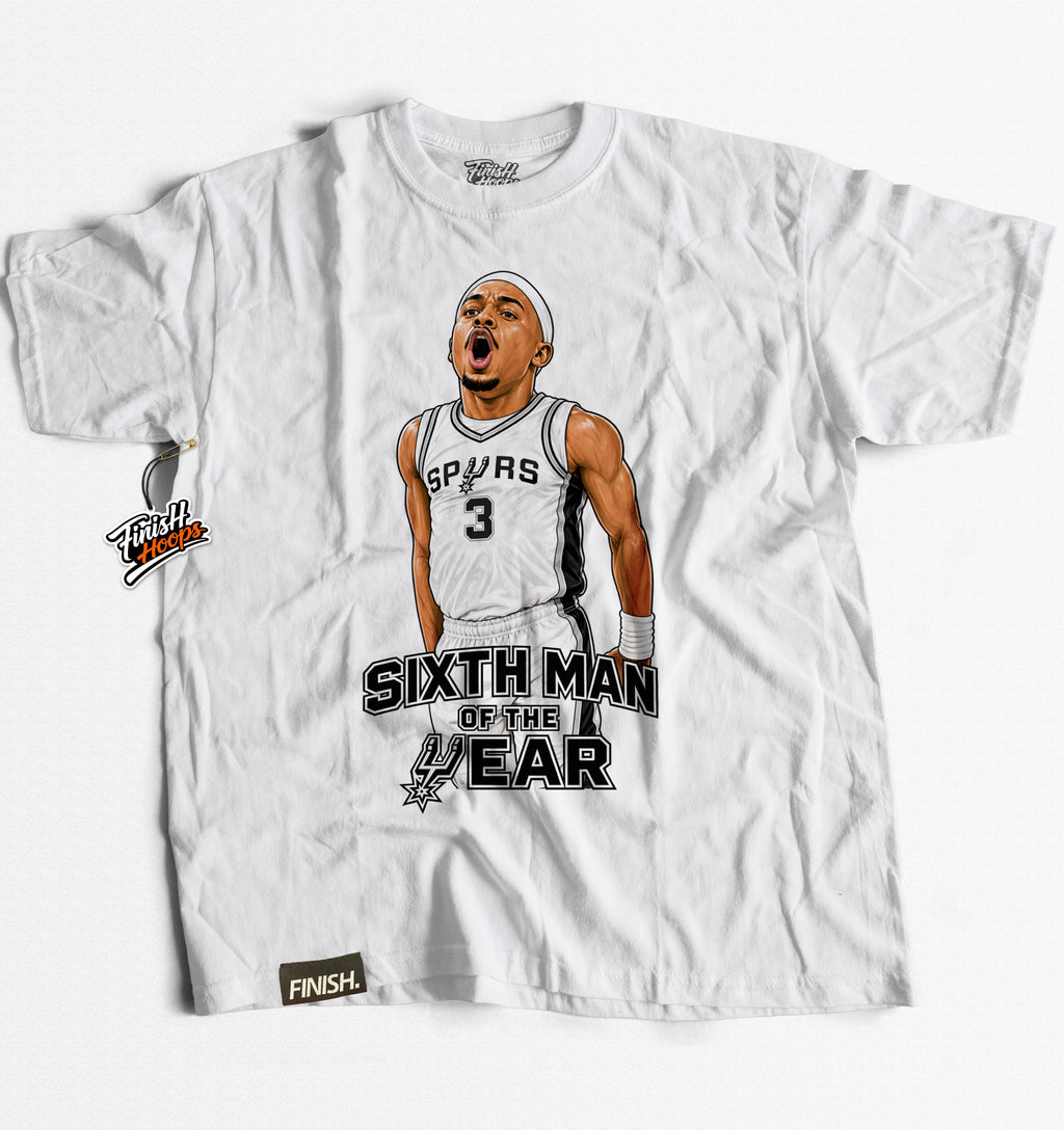 SIXTH MAN Tee – Basketball Graphic T-Shirt | FINISH Hoops Streetwear